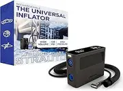 STRAUTO Universal Inflator, Rechargeable, Portable Cordless Tire Inflator, Air Compressor, USB-C Charging, 120PSI, Dual Power for Stand Up Paddle Board, SUP, Bike, Pool Floats, Air Mattress, 85737