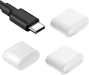 20 Pcs USB C Dust Caps, Transparent Silicone Type C Anti-Dust Plug Charging Port Protector Cover for Any Type-C Charging Male Port