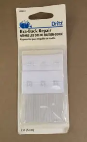Dritz Bra Back Repair 2in Bra 3 Hooks New 3R-3