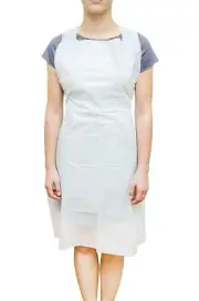Watreproof Disposable White PE Plastic Aprons 500pcs- Wholesaler, PPE Supplier