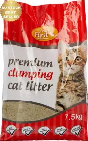 Clumping Cat Litter 7.5Kg Fast Absorbing Odor Control All-Natural