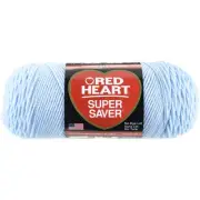 Red Heart Super Saver Yarn-Light Blue E300B-381
