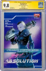 Absolution #1 GalaxyCon Exclusive Variant CGC Signature Series 9.8 Bandini Auto