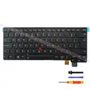Brazilian Portuguese Backlit W/Point Laptop Keyboard for Lenovo Thinkpad T460P