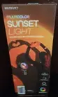 MULTICOLOR “ Sunset Light ” LED Projector + Remote Control NEW Still Sealed