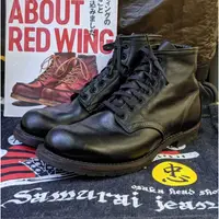 在飛比找蝦皮購物優惠-red wing 9014 beckman 美製黑色紳士靴