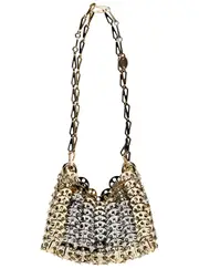 Rabanne 1969 Nano Disc Shoulder bag - Gold ONE SIZE