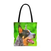 Blue Heeler - Australian Cattle Dog - 'Percy' Tote Bag
