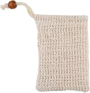 FRCOLOR Handmade Soap Pouch Set 4pcs Net Exfoliating Soap Saver Soft Texture Easy Tie Closure Anti-slip Quick Dry Storage