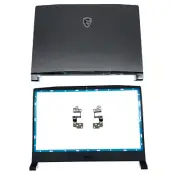 Lid Top Case Back Cover & Bezel & Hinges For MSI Pulse GL66 Crosshair 15 MS-1581