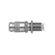 A● SMC KK6S-12E S Coupler - Socket Bulkhead Type With One-touch Fitting New