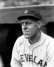 Lewis A Fonseca of the Cleveland Indians in 1930 Baseball Old Photo