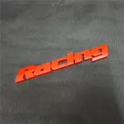 1x Matte Red Racing Metal Badge Emblem Decal Sticker Car 3D Diesel Edition TURBO (for: Renault)