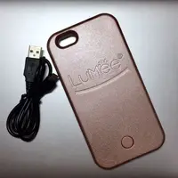 在飛比找旋轉拍賣優惠-LUMEE LED 補光手機殼 iPhone 6/6S 玫瑰