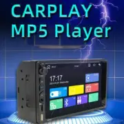 w/Bluetooth Touch Screen 7" Double DIN Car Stereo Radio Carplay USB Aux TF Card (for: Fiat)