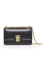 Burberry Mini Leather Chain TB Bag