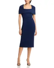 Black Halo Bernice Cocktail Midi Dress