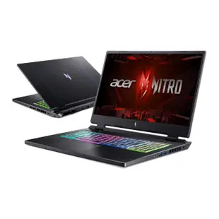 【Acer 宏碁】17.3吋i7 RTX電競筆電(Nitro 17/AN17-51-78WP/i7-13700H/16G/512G/RTX4050/W11)