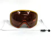 Oakley Snow Goggles Flight Path L OO7110-2100 Mustard Yellow w/ Prizm Persimmon