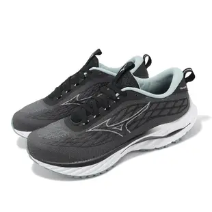 Mizuno 美津濃 慢跑鞋 Wave Inspire 20 SSW Super Wide 男鞋 超寬楦 灰 路跑 J1GC2422-02