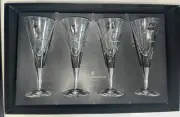 Royal Doulton Lunar Crystal Wine Glasses 220ml Set Of 4 With Box Brand New 24297