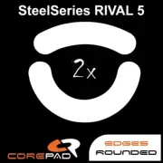 Corepad Skatez SteelSeries Rival 5 Replacement Mouse Feet Hyperglides Teflon
