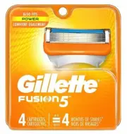 Gillette Fusion 5 Men's Razor Blade Refill Cartridge PowerGlide 4ct Pack of 6