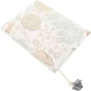 TOGEVAL Handmade Cloth Book Cover Cover Book Protector Case Vintage Bookcover Bookcover Green Cloth