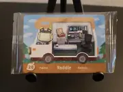 Raddle Animal Crossing Amiibo Card #28 NA Version Sealed