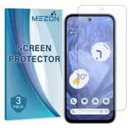3 Pack MEZON Google Pixel 8a (6.1") Ultra Clear Film Screen Protectors