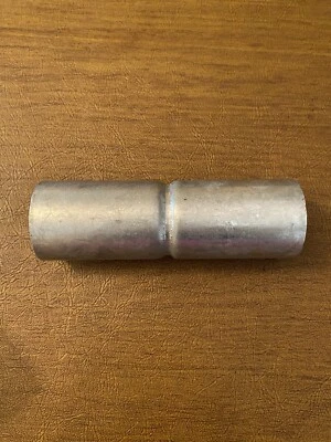 Chain Link Fence Top Rail Sleeve Galvanized Steel 1-5/8" X 6"