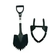 Krazy Beaver Mini Shovel with Guard 45641 (Black / Black) Snowmobile / ATV / UTV