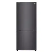 420L Bottom Mount Fridge - Matte Black Finish - GB-455MBL