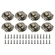 8 Pcs Hasp Clasp Latch Lock, 29 x 27mm Decorative Retro Toggle Latch, Bronze