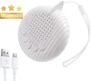 Xkey Portable White Noise Machine, 10 Soothing Sounds, 3 Timers, USB Powered