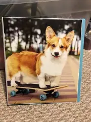 Brand New!! Avery Pembroke Welsh Corgi Dog 3 Ring 1" Binder