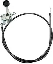 GardenP+ 601096 Throttle Cable Compatible with Hustler Raptor SD and SDX Years 2019 and Prior, Lawn Mower Drive Control Cable, Replaces OEM 601096