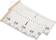 Abaodam 1Pc Growth Chart Canvas Ruler Style Height Measuring Tape for Boys Wall Decoration for Nursery Home Store Growth Tracker