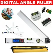 Digital Angle Finder Ruler Measuring Gauge Inclinometer Level Protractor Meter