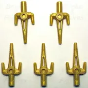 LEGO® Ninjago Sai Dagger Minifigure Weapon Part Striker Pearl Gold Ninja x 5