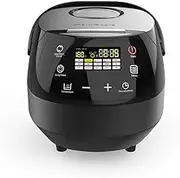CleverChef 14-in-1 Multi Cooker, Stew, Roast, Slow Cooker, Steam, Bake, Bread Maker, Rice Cooker, Soup Maker and more, Cooks 5 Portions, Charcoal