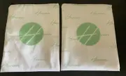 Haven Zip Up Bag Tote 12"x9.25" Tough Bags Set of 2 Zip Top Haven Conference