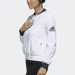 ◩ THREE G ◪ 75折 ADIDAS 防風外套 運動 立領外套 風衣外套 白色 女 DW4553