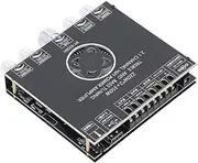 POENVFPO Compact 220W X 2 350W Power Amplifier Board for DIY Projects and Home Entertainment Systems