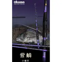 在飛比找蝦皮購物優惠-【漁樂商行】寶熊OKUMA 紫鱗-小繼竿 可zoom 海釣場