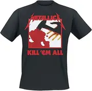 [Metallica] Kill 'Em All Men T-Shirt Black, Regular