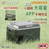 在飛比找MyRack車架專家優惠-【MRK】SANSUI 山水 APP控溫行動冰箱 30L 小