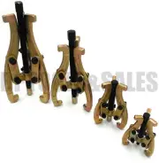 4pc Mechanic Gear Puller 3 Jaw Set 3" 4" 6" 8" Gear Pulley Bearing Puller Auto