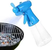 Misting Fan | Small Personal Fan - Water Bottle Sprayer Fan, Battery Operated, Use As A Desktop, Hand Held Fan