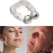 Ventilating Nose Clip Anti-Snore Magnetic Silicone Easy Sleep Apnea Aid Device